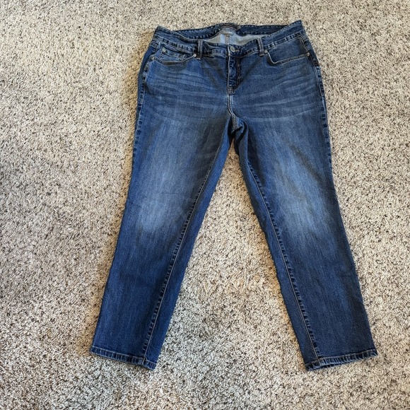 torrid Denim - Torrid‎ Boyfriend Straight Jeans Vintage Stretch Women's 22 R (Actual 44X28.5)